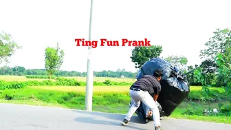 Plastic Wrapping People prank Videos 2022 !! Public reaction awesome || So Funny Prank video