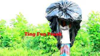 Plastic Wrapping People prank Videos 2022 !! Public reaction awesome || So Funny Prank video