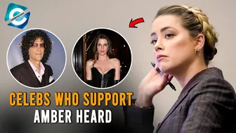 Which Celebrities support Amber Heard? Johnny Depp's ex-wife Amber Heard Celebrity Supporters