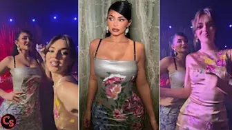 Kylie Jenner and Kendall Jenner at Kourtney Kardashian's Wedding (VIDEO)