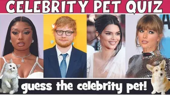 Celebrity Pet Quiz - Guess the Celebrity - Hardest Quiz