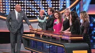 FAMOUS Ventriloquist Jeff Dunham & His Puppet Walter Take On Celebrity Family Feud With STEVE HARVEY