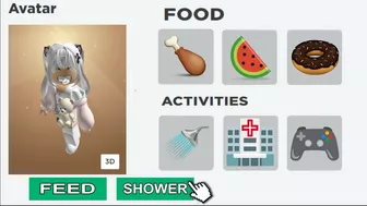 YOU CAN FEED YOUR ROBLOX AVATAR??? ????