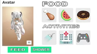 YOU CAN FEED YOUR ROBLOX AVATAR??? ????