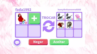 OFERTAS POR PARROT MEGA ???? #adoptme #roblox #tradesadoptme #trades