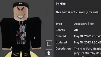 FREE ACCESSORY! HOW TO GET Nike Fury Headband! (ROBLOX NIKELAND EVENT)