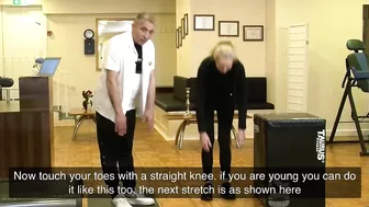 English Subtitles Stretching exercises تمرين  كششي  #كارزار_١٠٠٠٠_قدم_در_روز #10000stepsadaycampaign