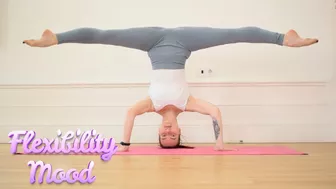 Handstand exercise with Split and Oversplit | Stretching | Gymnastics | Contortion | Yoga | Flex |