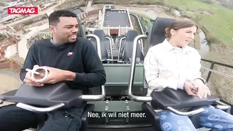 Walibi Kondaa challenge: Chocomousse op een achtbaan?! ????