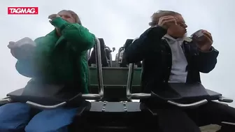 Walibi Kondaa challenge: Chocomousse op een achtbaan?! ????