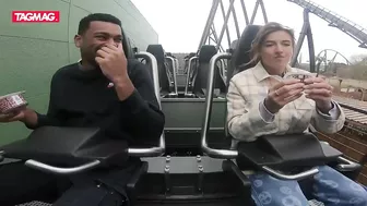 Walibi Kondaa challenge: Chocomousse op een achtbaan?! ????