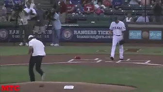 MLB Fastest Ceremonial First Pitches Compilation