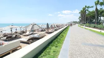 SIDE TODAY WATER temperature BARUT ACANTHUS & CENNET BEACH TURKEY #turkey #side #beach