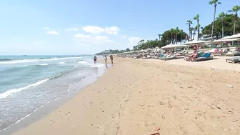 SIDE TODAY WATER temperature BARUT ACANTHUS & CENNET BEACH TURKEY #turkey #side #beach