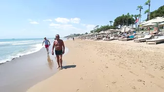 SIDE TODAY WATER temperature BARUT ACANTHUS & CENNET BEACH TURKEY #turkey #side #beach