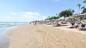 SIDE TODAY WATER temperature BARUT ACANTHUS & CENNET BEACH TURKEY #turkey #side #beach