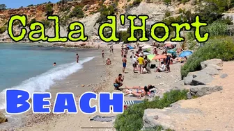 Ibiza 2022: Cala d'Hort Beach | Playa de Cala d'Hort | Verano in Ibiza [4k]