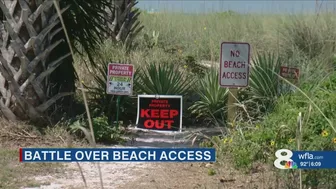 Holmes Beach residents file lawsuit over beach access