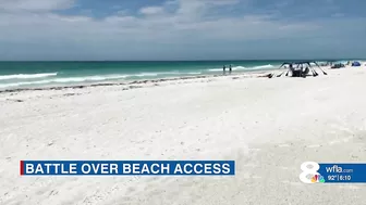 Holmes Beach residents file lawsuit over beach access