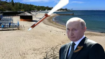 HUMILIATION FOR PUTIN AS $5M MISSILE ONLY DESTROYS A BEACH TOILET || 2022