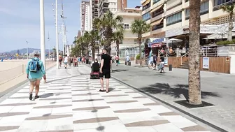 BENIDORM ???????? LEVANTE BEACH RINCÓN MAY 2022 Costa Blanca Spain Walking Tour 4K