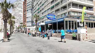 BENIDORM ???????? LEVANTE BEACH RINCÓN MAY 2022 Costa Blanca Spain Walking Tour 4K