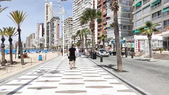 BENIDORM ???????? LEVANTE BEACH RINCÓN MAY 2022 Costa Blanca Spain Walking Tour 4K