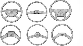 Bus Steering 3D Models for sale | Ponraj G | Blender