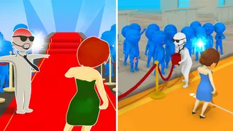 Protect the Artist ????????????????‍♂️ All Levels Gameplay iOS - Celebrity Bodyguards