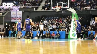 Donny Pangilinan in action at the Star Magic All-Star Games 2022