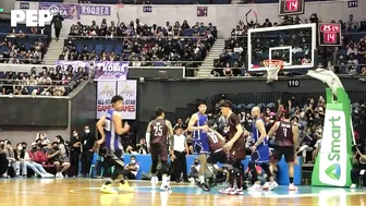 Donny Pangilinan in action at the Star Magic All-Star Games 2022