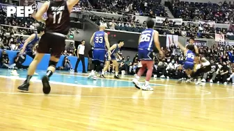 Donny Pangilinan in action at the Star Magic All-Star Games 2022