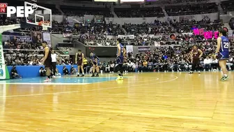 Donny Pangilinan in action at the Star Magic All-Star Games 2022