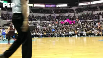 Donny Pangilinan in action at the Star Magic All-Star Games 2022