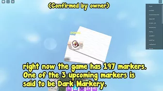 DARK MARKERY RELEASE DATE in FIND THE MARKERS || Roblox