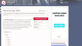 Will Roblox Have A 2022 Memorial Day Sale?
