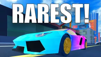 THE RAREST TEXTURE IN (Roblox Jailbreak)