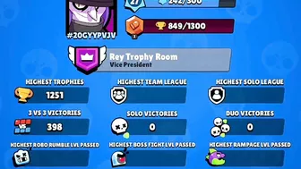 RARE ACCOUNT IN BRAWL STARS!???????? | Update Brawl Stars! ????