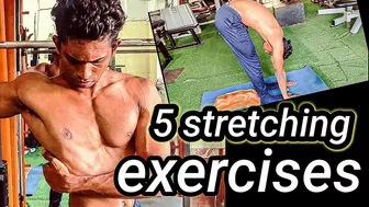 5 Stretching Exercises | Stretching after workout and improve your flexibility (100% working tips)