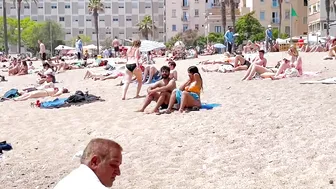 Barcelona beach walk / awesome beach Sant Miquel with cute people ????