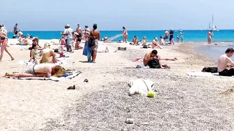 Barcelona beach walk / awesome beach Sant Miquel with cute people ????