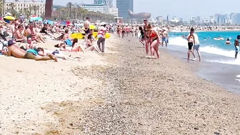 Barcelona beach walk / awesome beach Sant Miquel with cute people ????