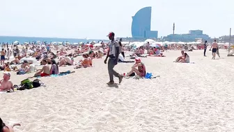 Barcelona beach walk 2022 / beach Barceloneta ????️????????Spain best beaches