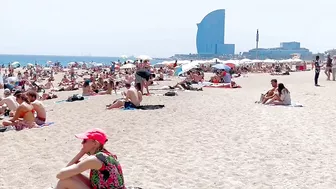 Barcelona beach walk 2022 / beach Barceloneta ????️????????Spain best beaches