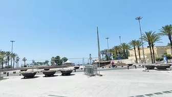 Center of Netanya with a lovely Beach Restaurants and Cafe everywhere up to down the Beach