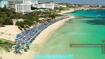 Melissi Beach Hotel  | Pros and Cons in 2 minutes | Ayia Napa Cyprus