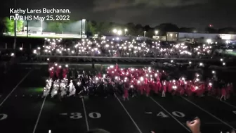 Transformer blows during Fort Walton Beach High School graduation, deputies shine bright