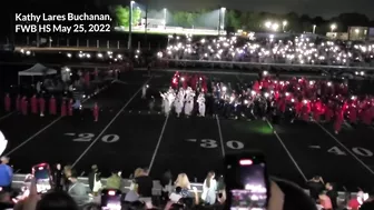 Transformer blows during Fort Walton Beach High School graduation, deputies shine bright