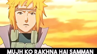 Minato Rap - Yellow Flash By Dikz | Hindi Anime Rap | Naruto Rap | [ Naruto AMV ] | Prod. UNLUCKY