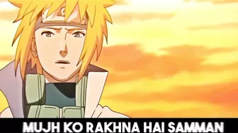 Minato Rap - Yellow Flash By Dikz | Hindi Anime Rap | Naruto Rap | [ Naruto AMV ] | Prod. UNLUCKY